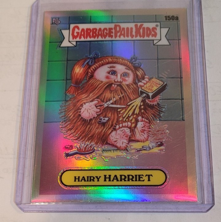 2021 Topps Garbage Pail Kids Sapphire Edition #150a Hairy Harriet front