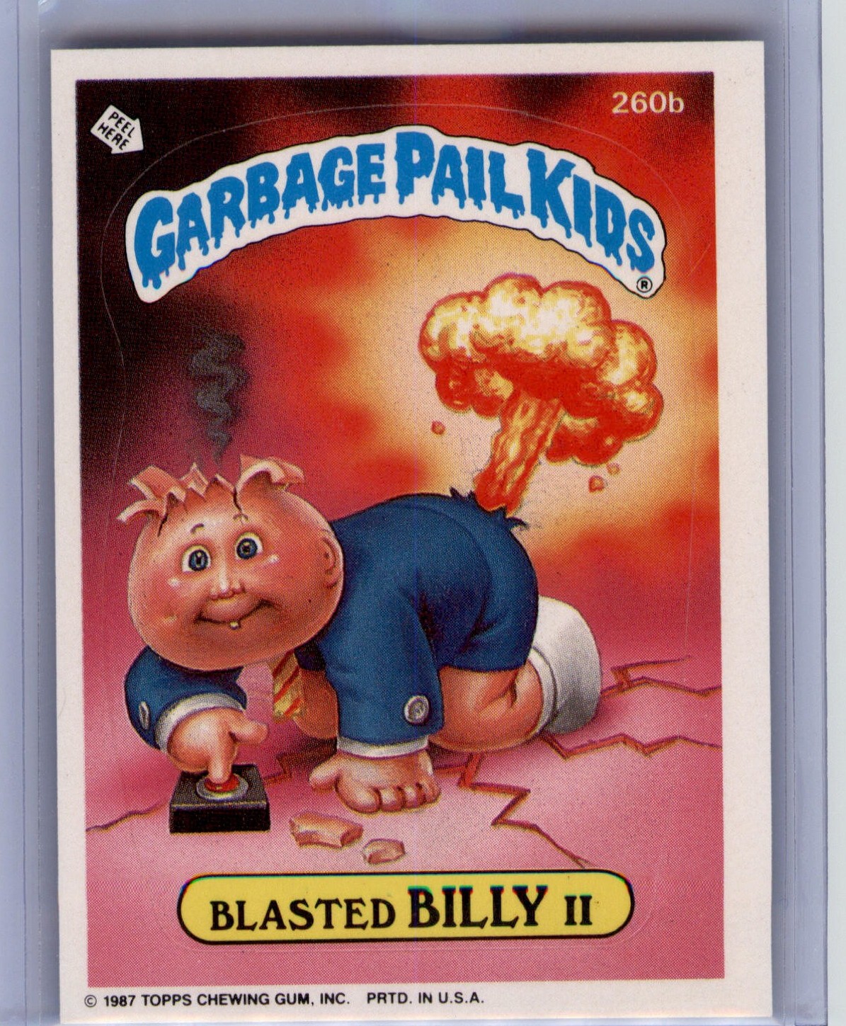 Blasted Billy Ii (1987) PSA 10