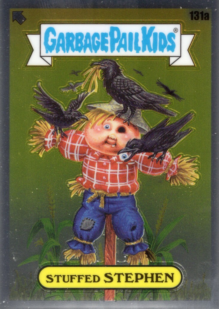 2021 Topps Garbage Pail Kids Sapphire Edition #131a Stuffed Stephen front