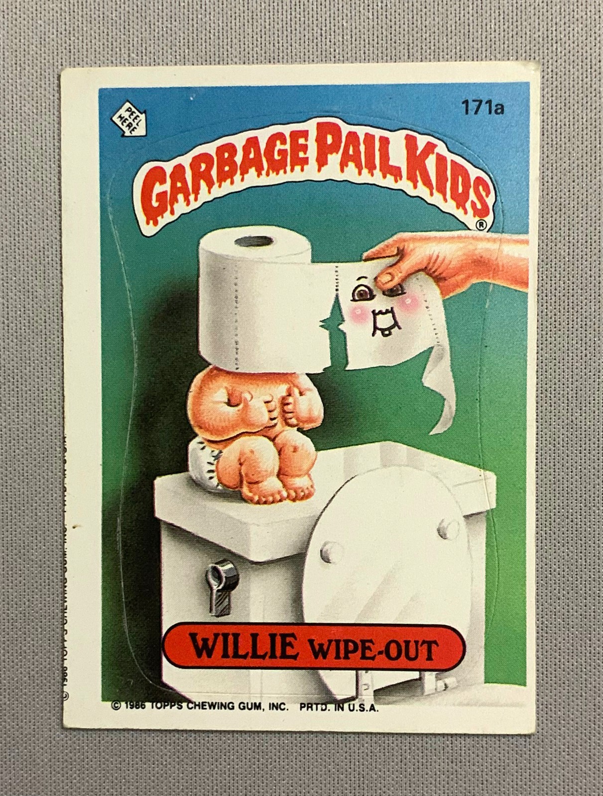 Willie Wipe-Out (1986) PSA 9