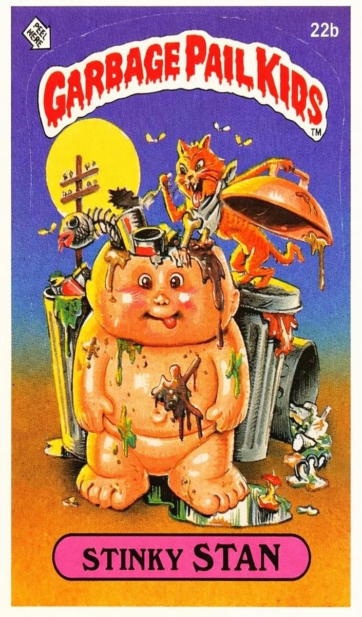 1985 Garbage Pail Kids Series 1 Stinky Stan PSA 10