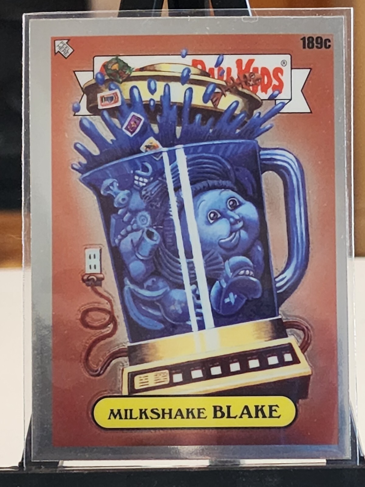 2022 Topps Garbage Pail Kids Chrome #189c Milkshake Blake front