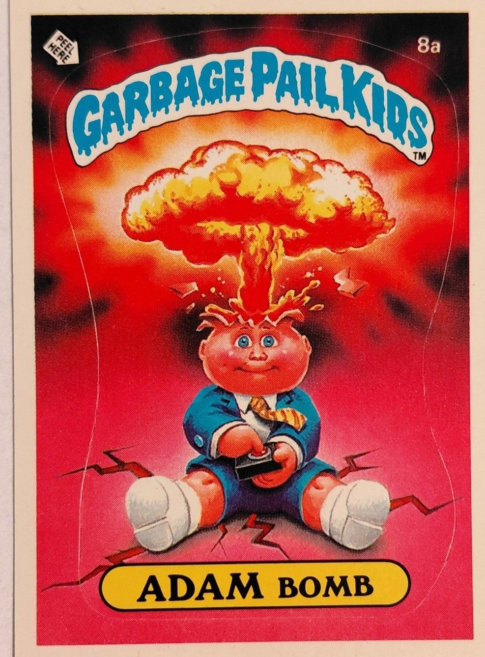1985 Garbage Pail Kids Series 1 Stickers Uk Uk1 Minis 8A PSA 10