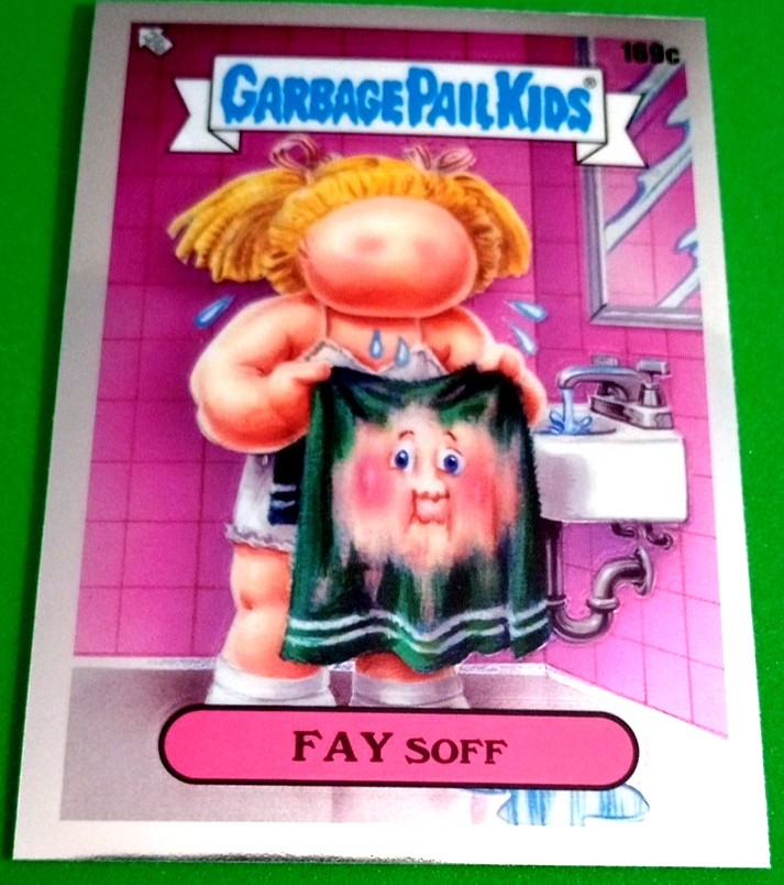 2022 Topps Garbage Pail Kids Chrome #169c Fay Soff front