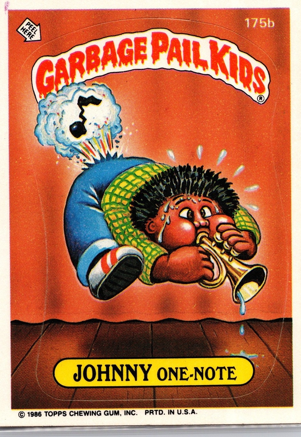 Johnny One-Note (1986) PSA 4