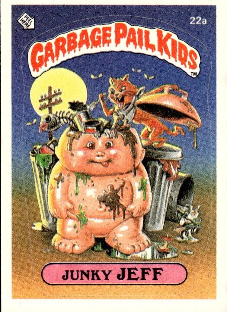 1985 Garbage Pail Kids Series 1 Junky Jeff PSA 10