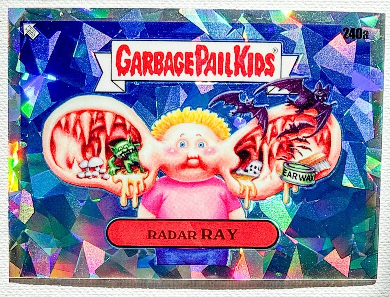 2023 Topps Garbage Pail Kids Chrome #240a Radar Ray front