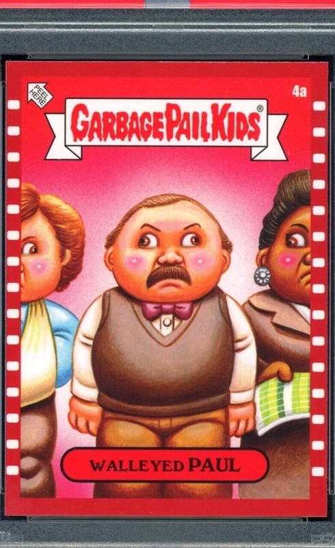 2024 Topps Garbage Pail Kids Not-Scars Film #4a Walleyed Paul front
