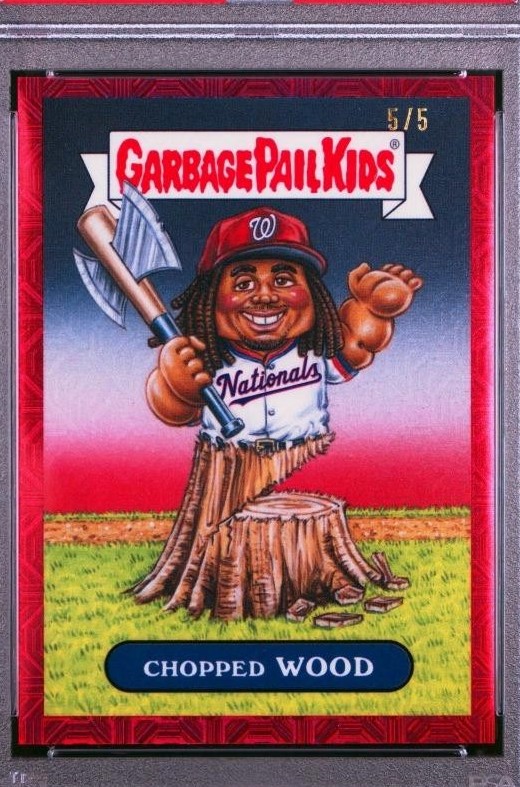 James Wood Chopped Wood PSA 9
