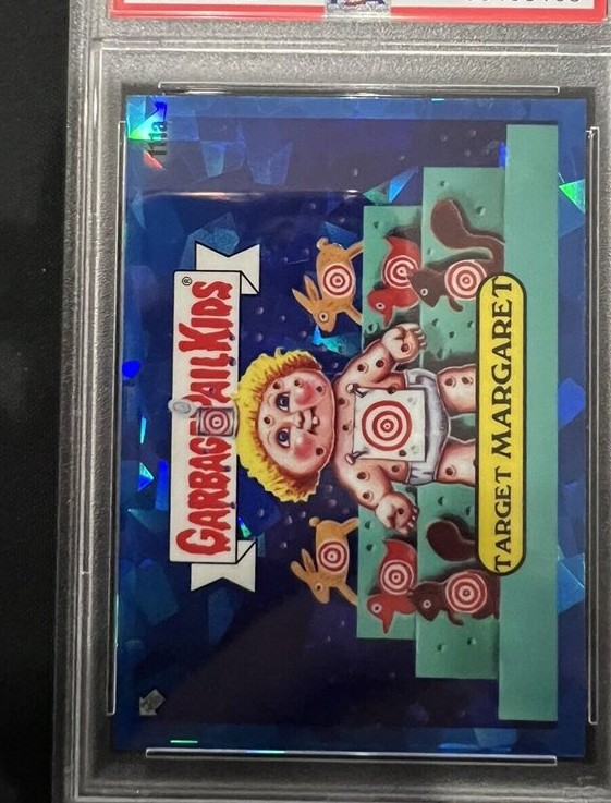 2021 Topps Garbage Pail Kids Sapphire Edition #111a Target Margaret front