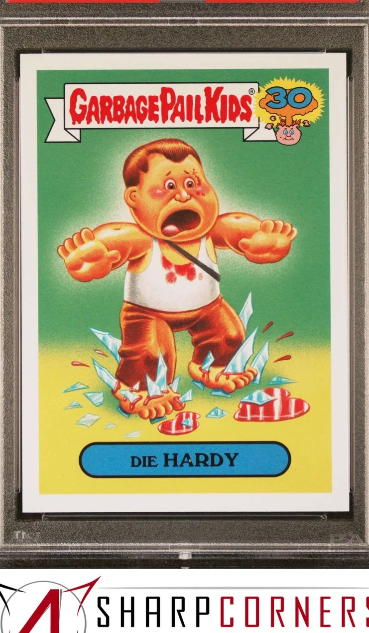 2015 Topps Topps Garbage Pail Kids 30Th Anniversary '80'S Spoof #17a Die Hardy front