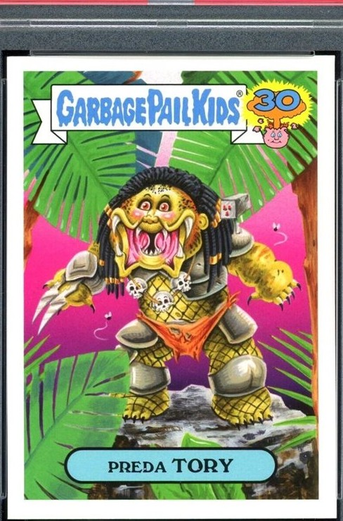 2015 Topps Topps Garbage Pail Kids 30Th Anniversary '80'S Spoof #21a Preda Tory front