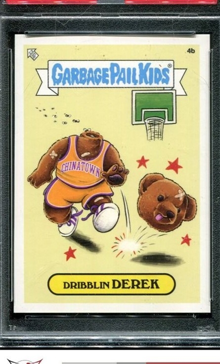 2020 Topps Garbage Pail Kids Beyond The Streets #4b Dribblin Derek front
