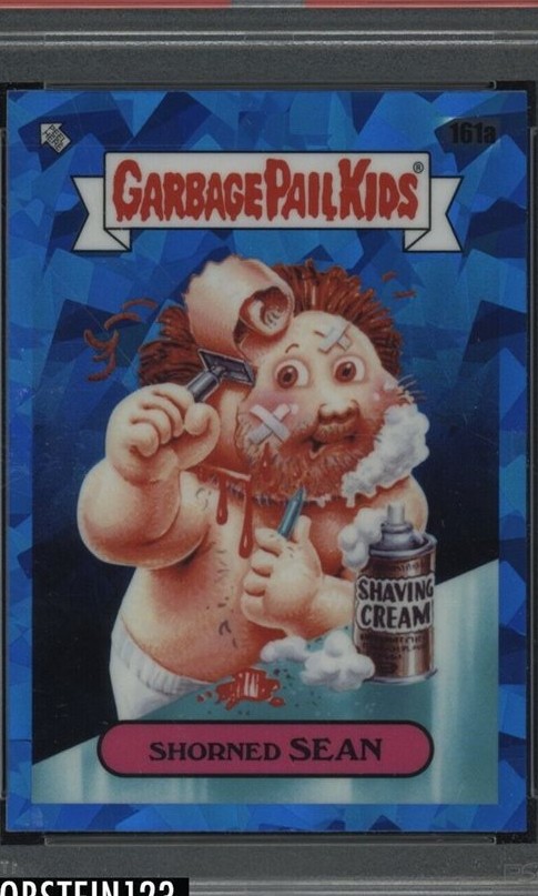 2021 Topps Garbage Pail Kids Sapphire Edition #161a Shorned Sean front