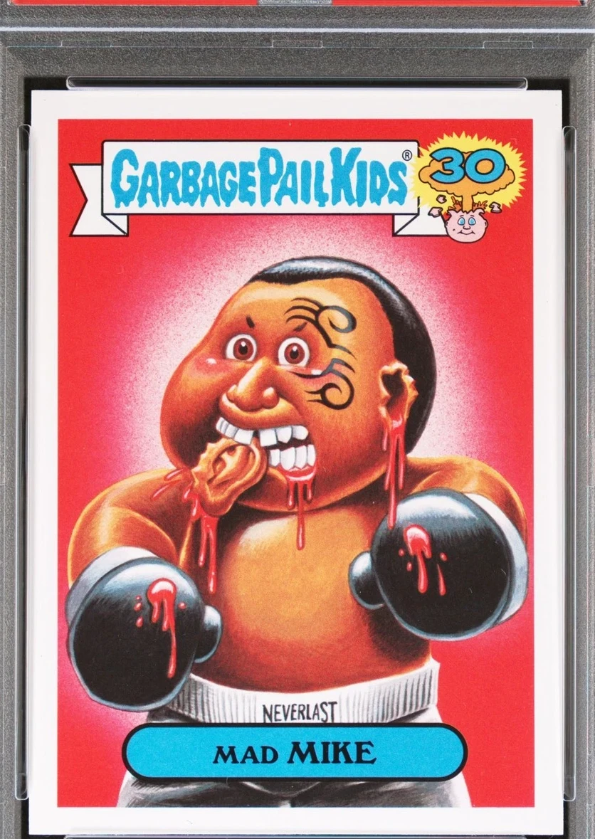 2015 Topps Topps Garbage Pail Kids 30Th Anniversary '80'S Spoof #24a Mad Mike front