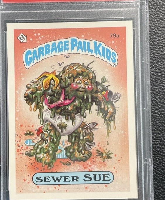 1985 Topps Garbage Pail Kids Series 2 #79a Sewer Sue front