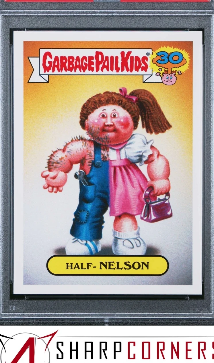2015 Topps Topps Garbage Pail Kids 30Th Anniversary Lost Alternate Art #1a Half-Nelson front