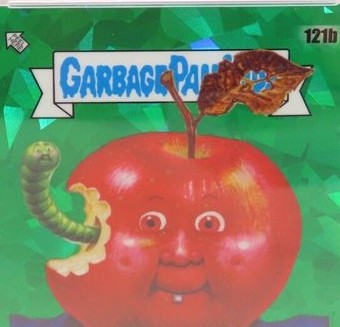 2021 Topps Garbage Pail Kids Sapphire Edition Green #121b Dwight Bite front