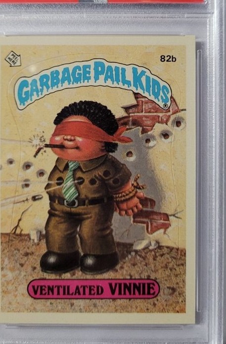 1985 Topps Garbage Pail Kids Series 2 #82b Ventilated Vinnie front