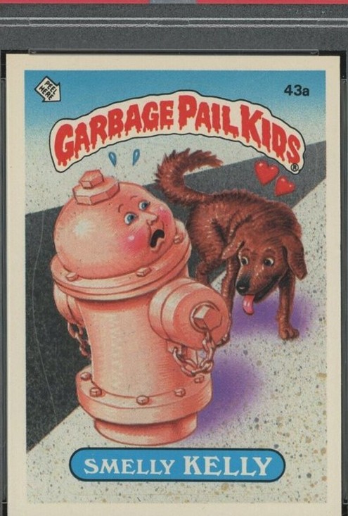 1985 Topps Garbage Pail Kids Series 2 #43a Smelly Kelly front