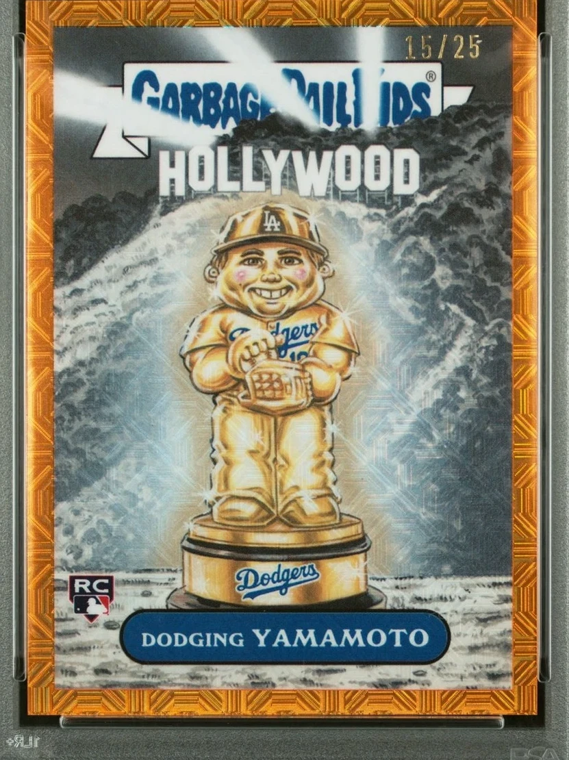 Yoshinobu Yamamoto Dodging Yamamoto PSA 10