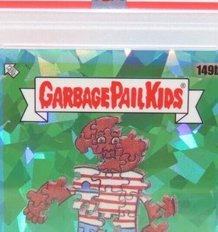 2021 Topps Garbage Pail Kids Sapphire Edition Aqua #149b Incomplete Pete front