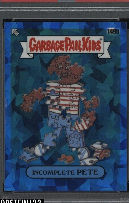 2021 Topps Garbage Pail Kids Sapphire Edition #149b Incomplete Pete front