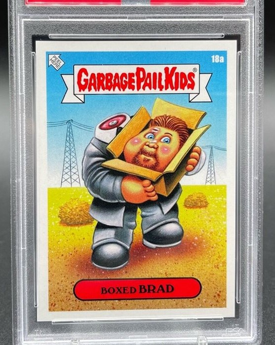 2022 Topps Garbage Pail Kids Book Worms #18a Winnie The Pooper front