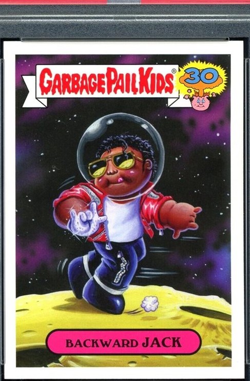2015 Topps Topps Garbage Pail Kids 30Th Anniversary '80'S Spoof #22b Backward Jack front