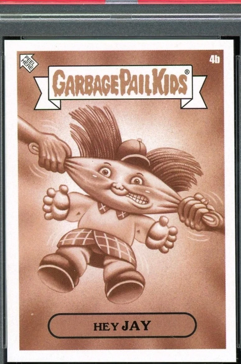2022 Topps Garbage Pail Kids We Hate The '90S Sepia #4b Hey Jay front