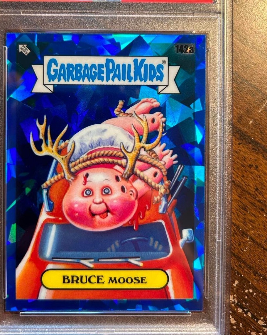 2021 Topps Garbage Pail Kids Sapphire Edition #142a Bruce Moose front