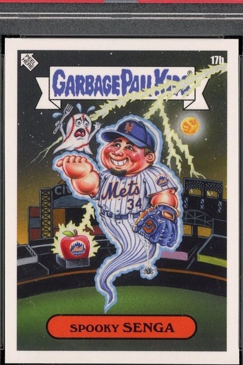 2023 Topps Topps Garbage Pail Kids X Mlb Series 3 #17b Spooky Senga front