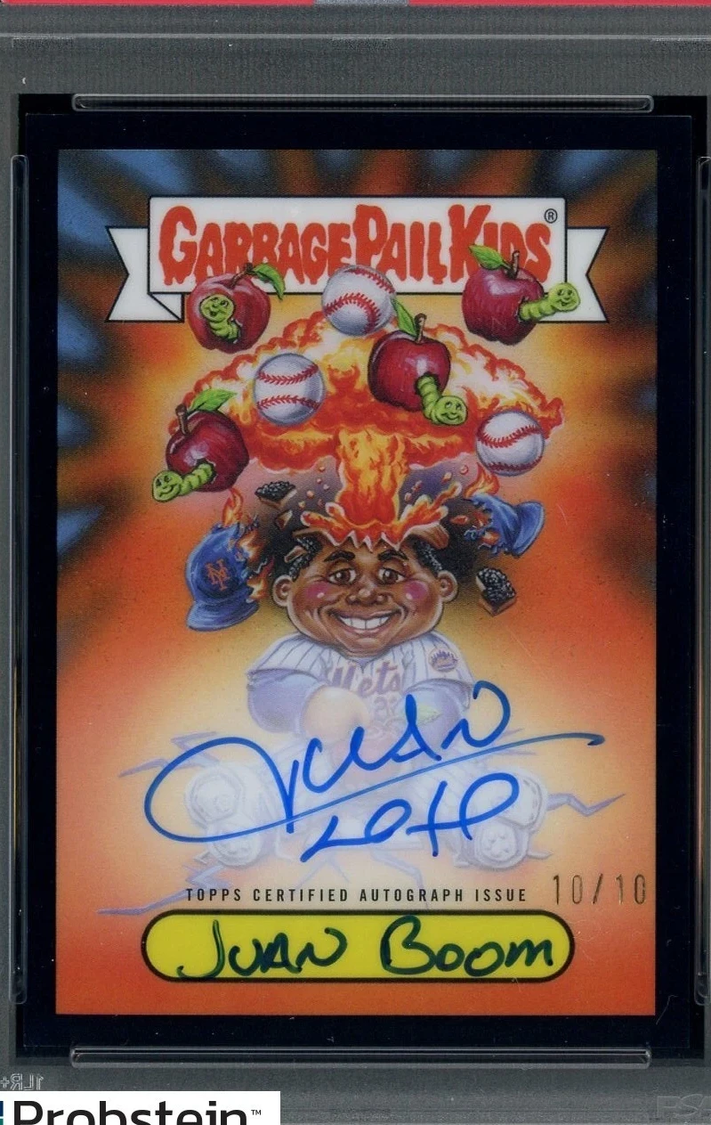 2025 Bowman Chrome Bowman Gpk Autographs Juan Boom/Juan Soto PSA 10