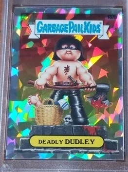 2021 Topps Garbage Pail Kids Sapphire Edition #137b Deadly Dudley front