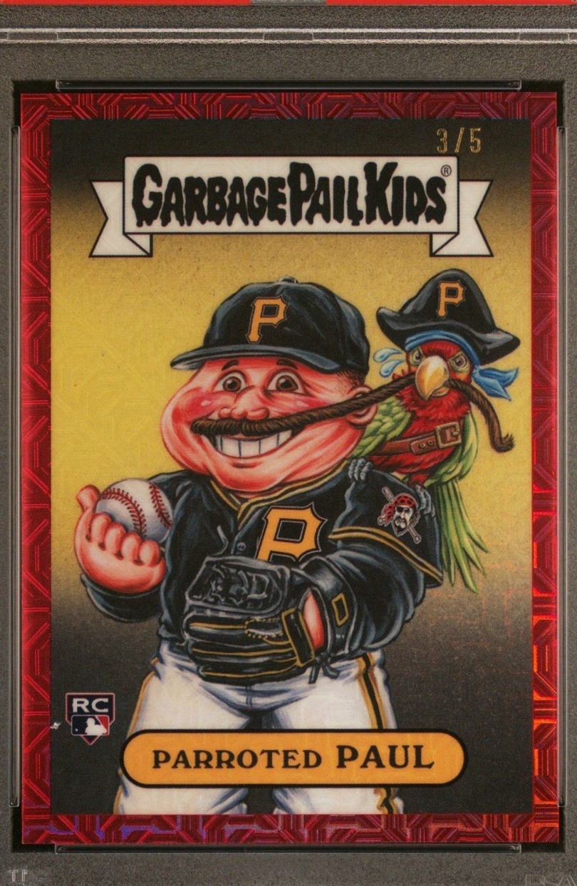 2024 Bowman Chrome Mega Box Bowman Gpk Paul Skenes Parroted Paul PSA 10