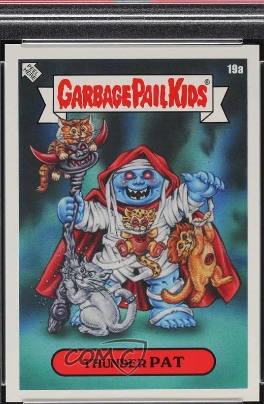 2022 Topps Garbage Pail Kids We Hate The '80S #19a Thunder Pat front