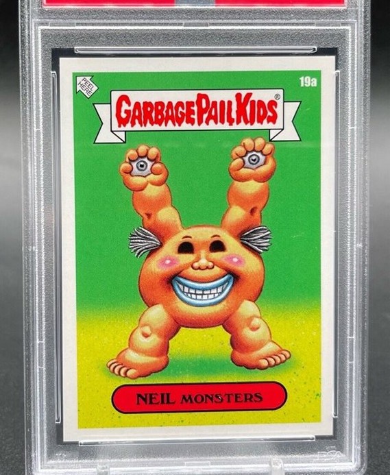 2022 Topps Garbage Pail Kids We Hate The '90S #19a Neil Monsters front