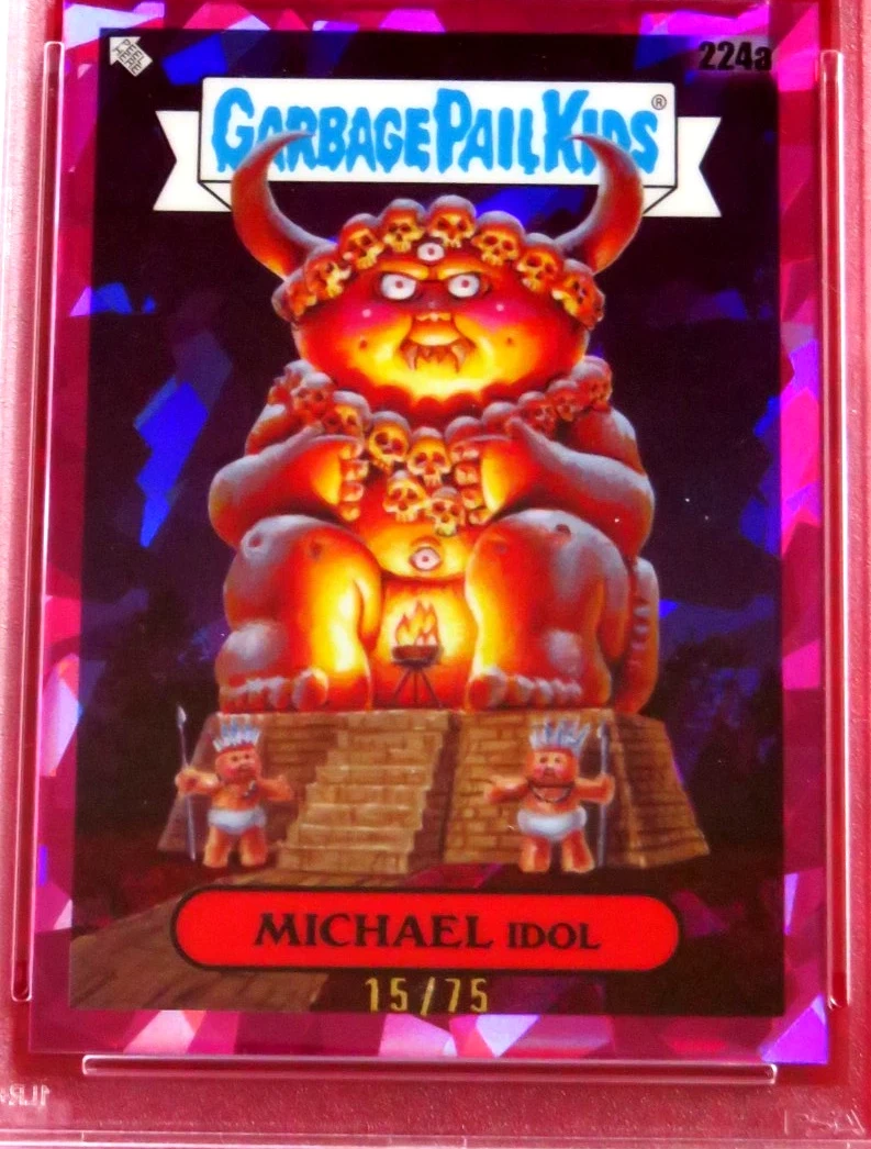 2023 Topps Topps Garbage Pail Kids Sapphire Edition Fuchsia #224a Michael Idol front