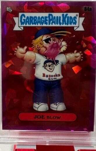 2021 Topps Garbage Pail Kids Sapphire Edition Fuchsia #84a Joe Blow front
