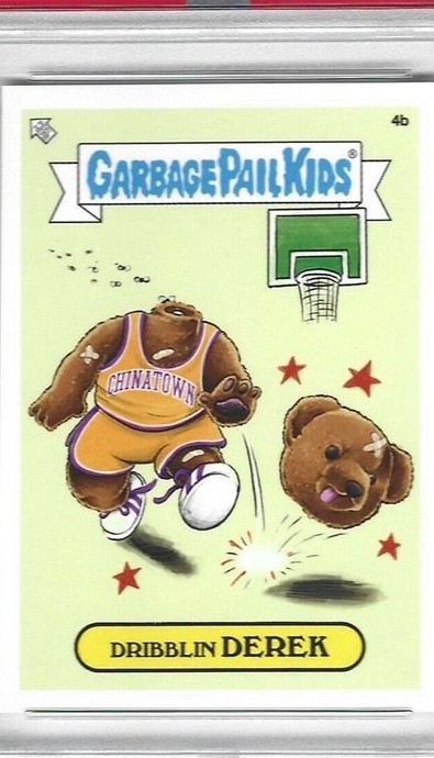 2020 Topps Garbage Pail Kids Beyond The Streets #4b Dribblin Derek front