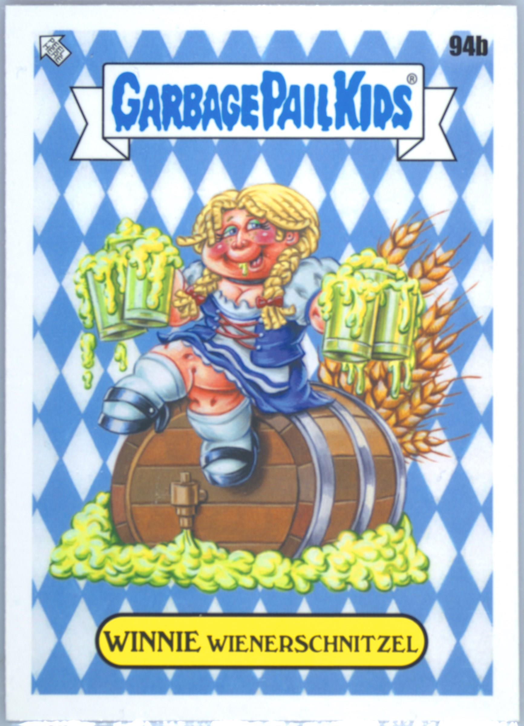 2023 Topps Garbage Pail Kids Go On Vacation #94b Winnie Wienerschnitzel front