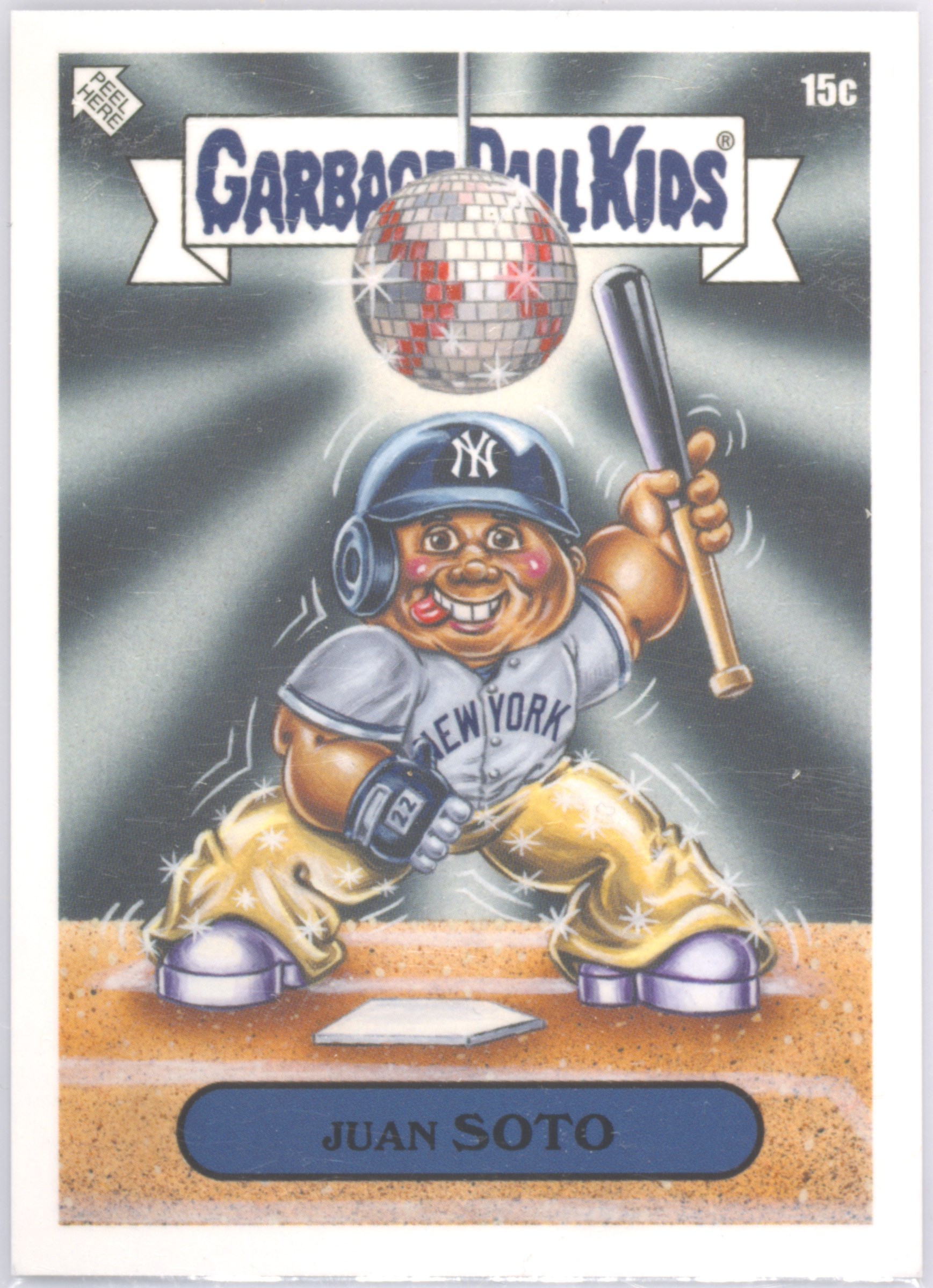 2023 Topps Topps Garbage Pail Kids X Mlb Series 3 #15c Juan Soto front