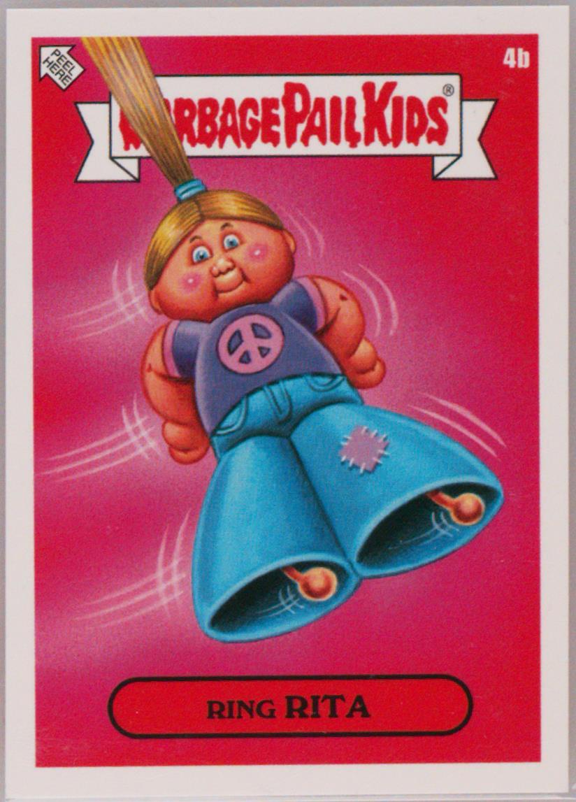 2023 Topps Garbage Pail Kids We Hate The '70S #4b Ring Rita front