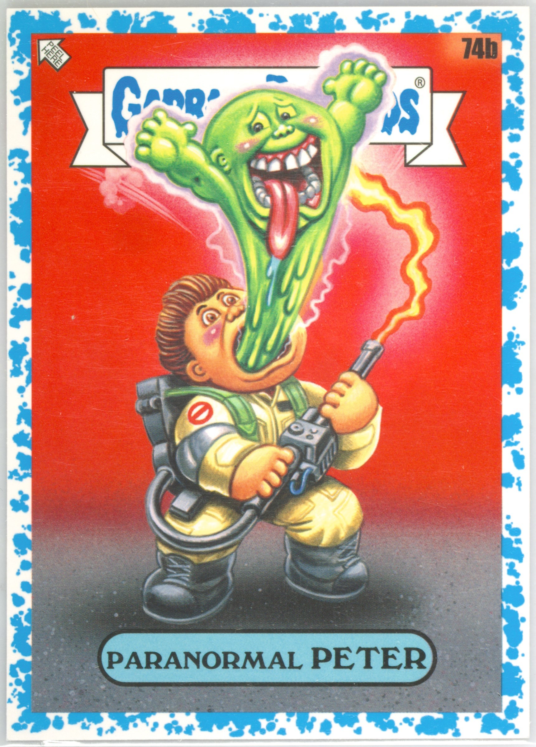 2023 Topps Garbage Pail Kids Intergoolactic Mayhem Galaxy #74b Paranormal Peter front