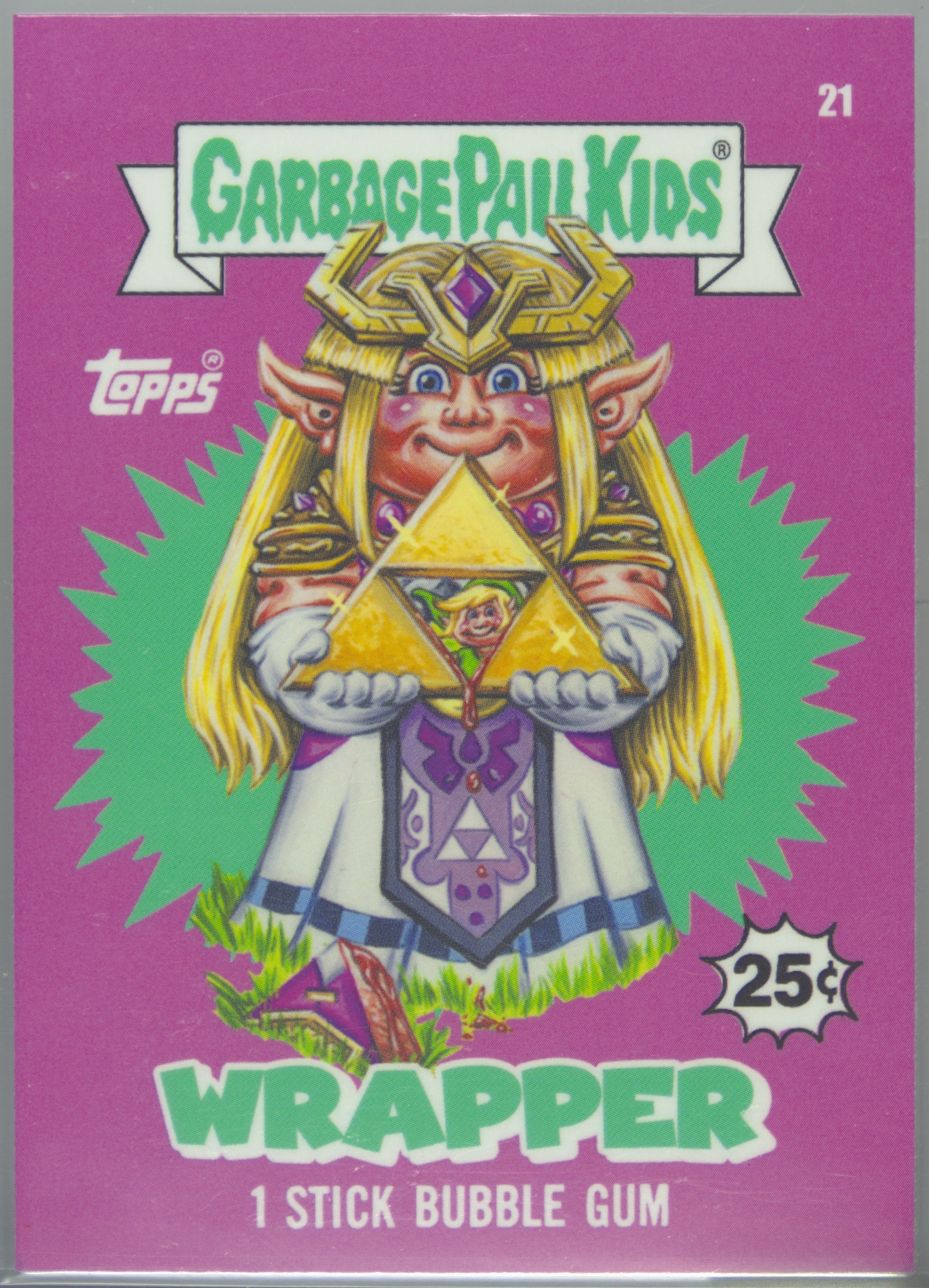 2024 Topps Topps Garbage Pail Kids: Game Over Level 5 #21 Wrapper front