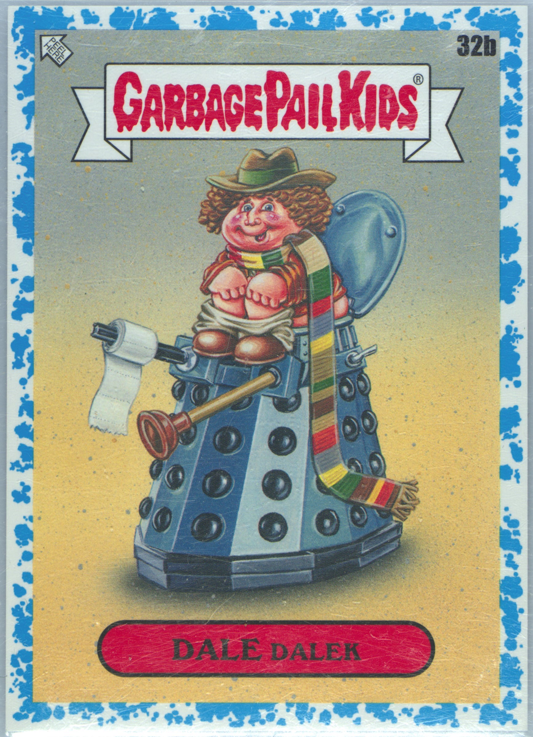 2023 Topps Garbage Pail Kids Intergoolactic Mayhem Galaxy #32b Dale Dalek front