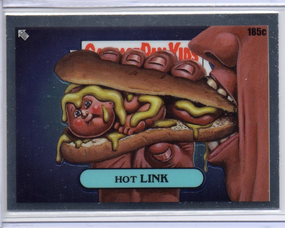 2022 Topps Garbage Pail Kids Chrome #185c Hot Link front