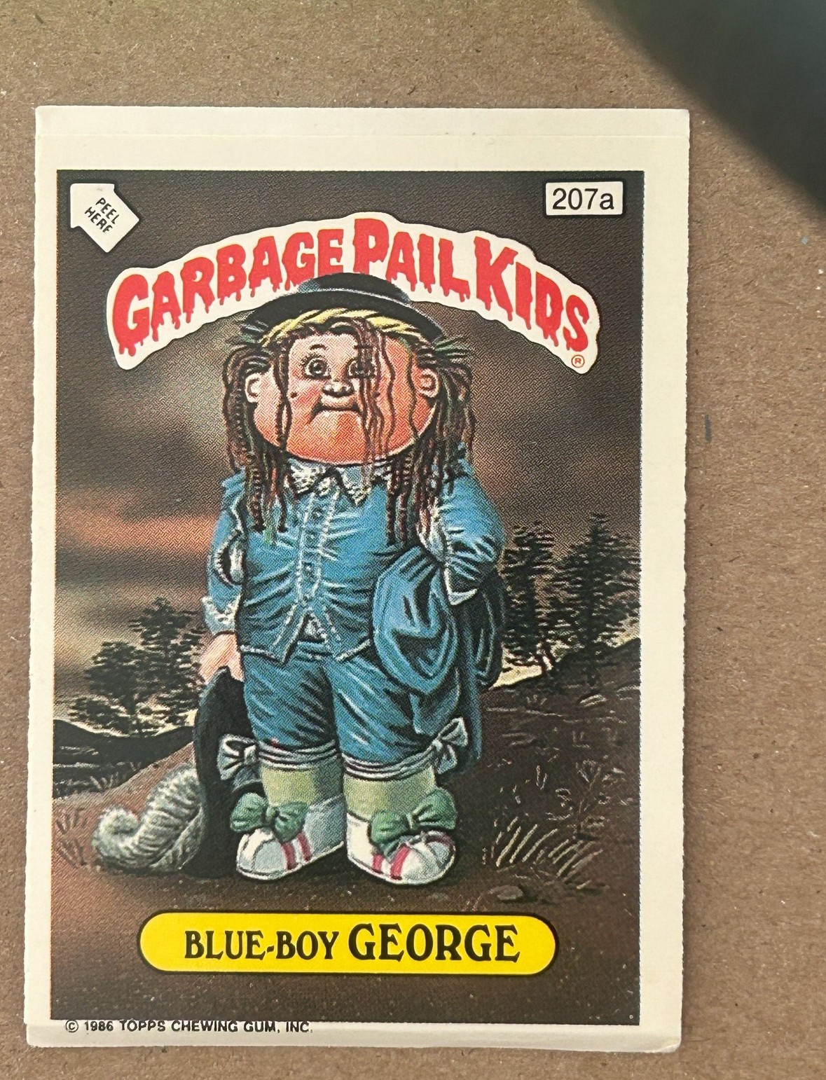 Blue-Boy George (1986) PSA 8
